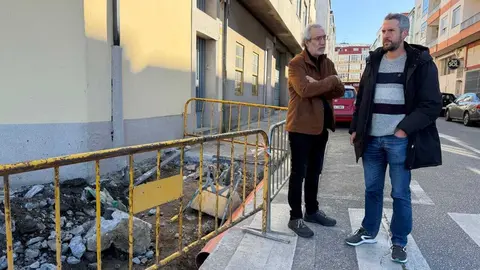 Penas y Arroxo, en el barrio de A Residencia