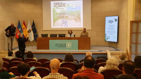 Presentaci&oacute;n de Ciencia na aldea en la Diputaci&oacute;n