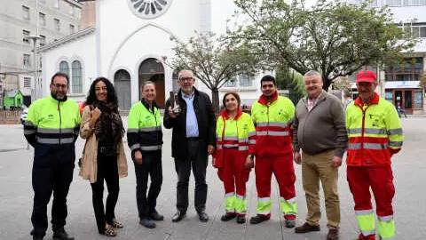 El Concello de Lugo volvi&oacute; a recibir la Escoba de Platino