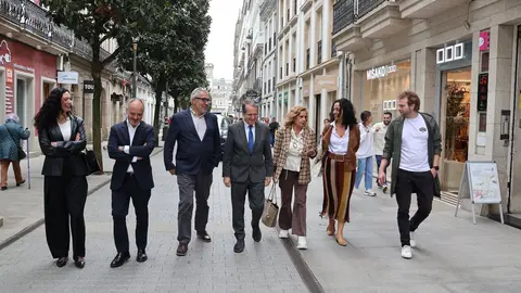 Fern&aacute;ndez y Caballero, en la R&uacute;a da Ra&iacute;&ntilde;a