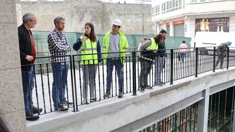 Rub&eacute;n Arroxo, en la pasarela del Carril das Flores