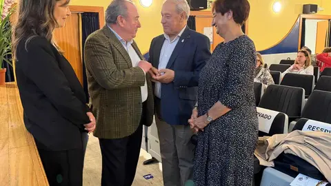 Alcalde e Gloria con Inmaculada Ramos e Ram&oacute;n Ares