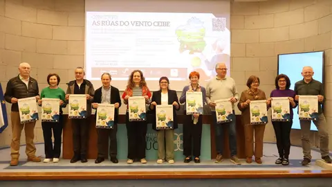 Presentaci&oacute;n del concierto &laquo;As r&uacute;as do vento ceibe&raquo;