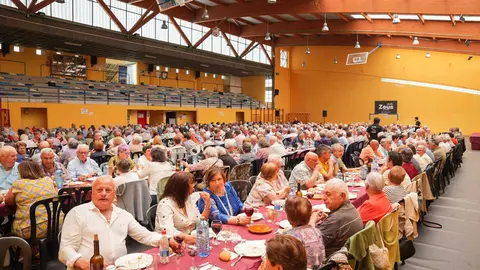 La Comida dos Xubilados de Guitiriz reuni&oacute; a unas quinientas personas