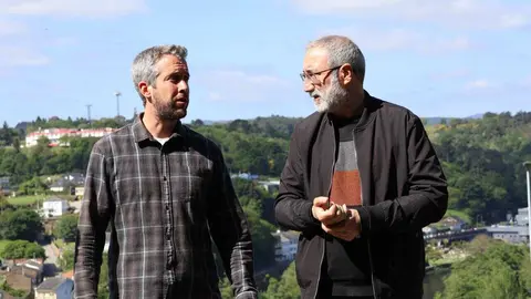 Rub&eacute;n Arroxo y Alexandre Penas