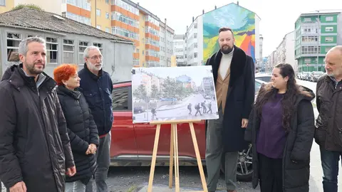 Rub&eacute;n Arroxo reclama la construcci&oacute;n del aparcamiento en Fonti&ntilde;as