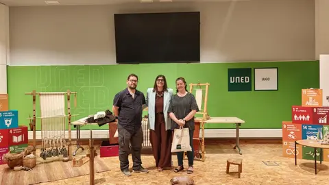 Taller textil de la antig&uuml;edad en la UNED