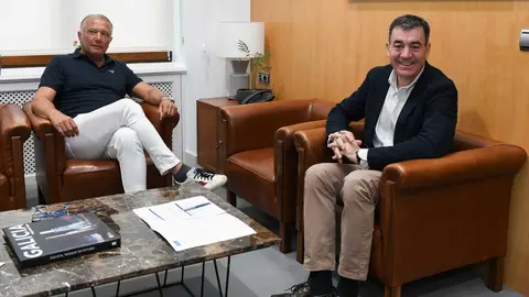Pablo Taboada y Rom&aacute;n Rodr&iacute;guez, en Palas de Rei