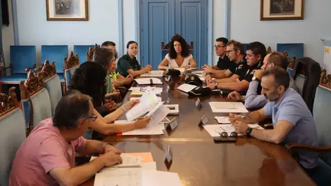 Olimpia L&oacute;pez presidi&oacute; la reuni&oacute;n del operativo del eclipse de sol