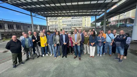 Antonio G&oacute;mez Caama&ntilde;o visit&oacute; el antiguo colegio del Sagrado Coraz&oacute;n, donde se construir&aacute; el centro de salud