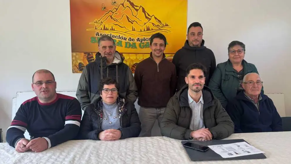 Modesto Renda, en la presentaci&oacute;n del proyecto para crear un centro de transformaci&oacute;n de miel en Vilalba