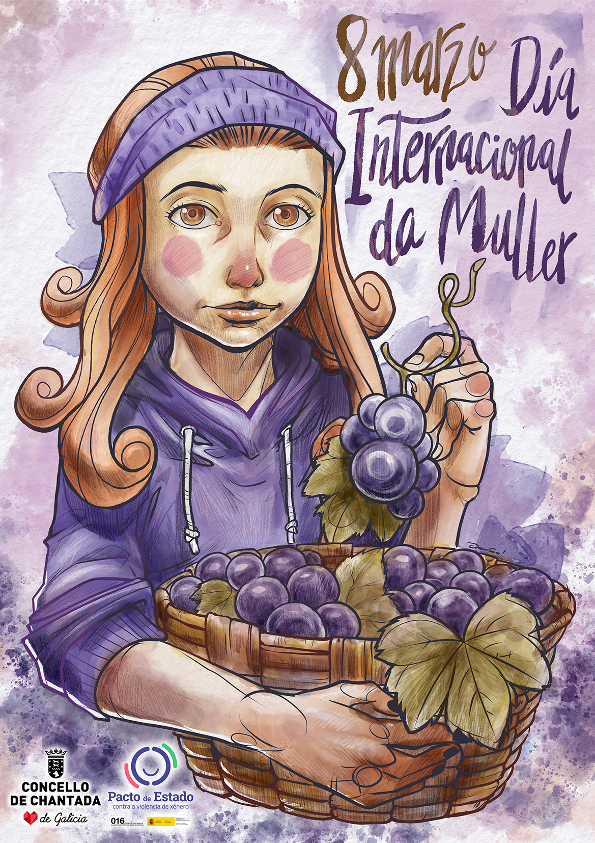 Cartel 8-M Chantada