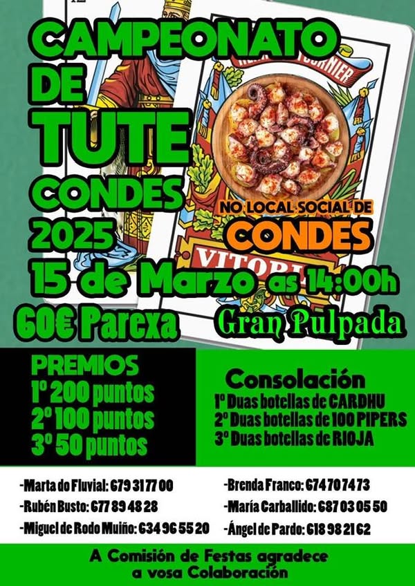 Campeonato de tute de Friol