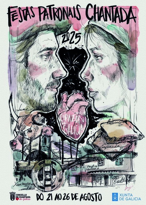 CARTEL FESTAS CHANTADA 2025 copia