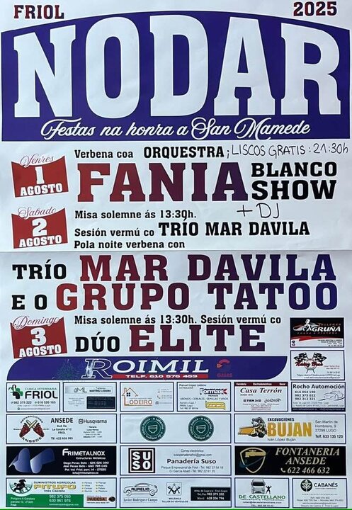 Festas de San Mamede 2025