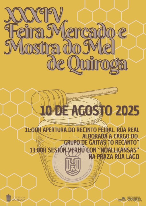 Feira Mercado e Mostra do Mel de Quiroga