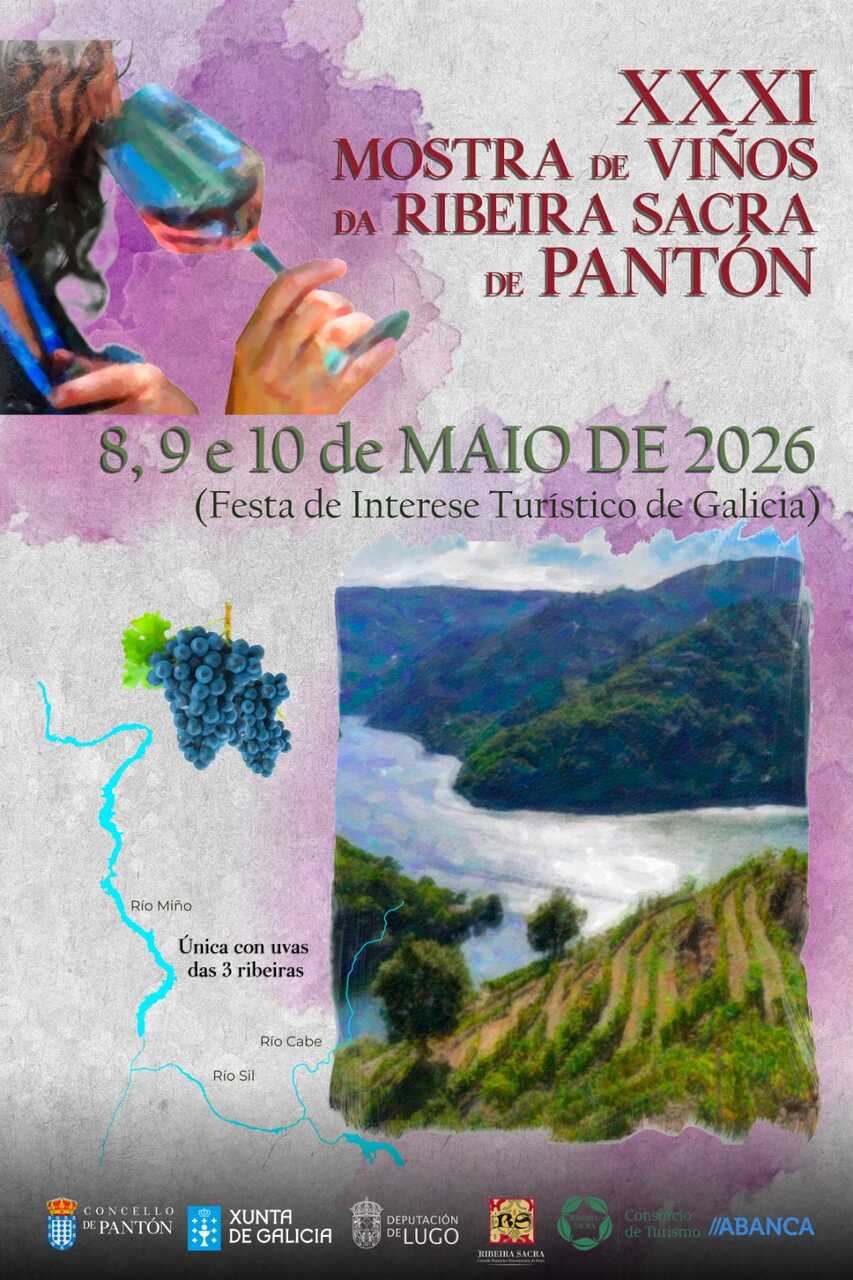 Cartel da Mostra de Viños de Pantón